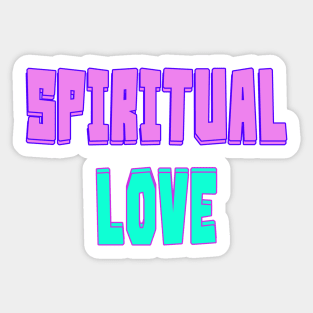 Spiritual Love Sticker